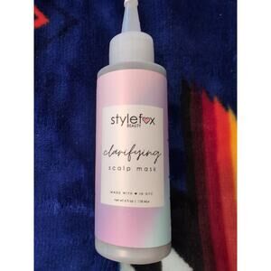 STYLEFOX Clarifying Scalp Mask 4 oz Hair Beauty NYC New w/o Box Vegan